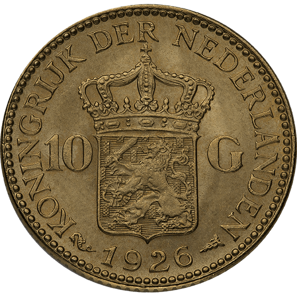 10Guilder Large Obverse